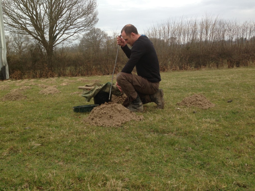 John dealing with Mole in West Sussex