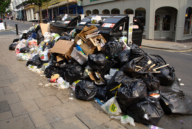 Brighton bin strike